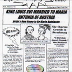 Grade 08 History - Student newspaper chronicling the path to revolution 2